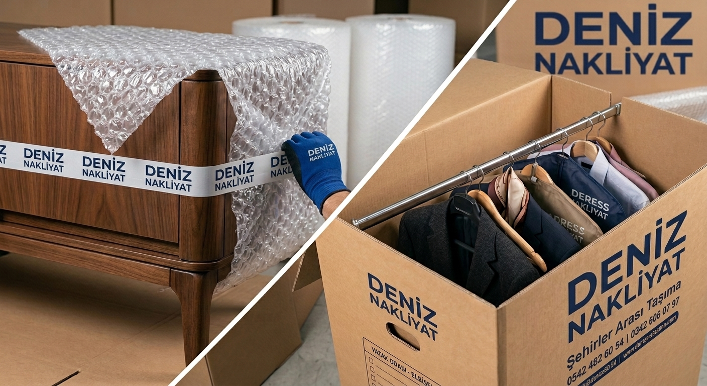 Anahtar Teslim Taşınma: Parça Eşya Taşıma ve Paketleme Hizmet